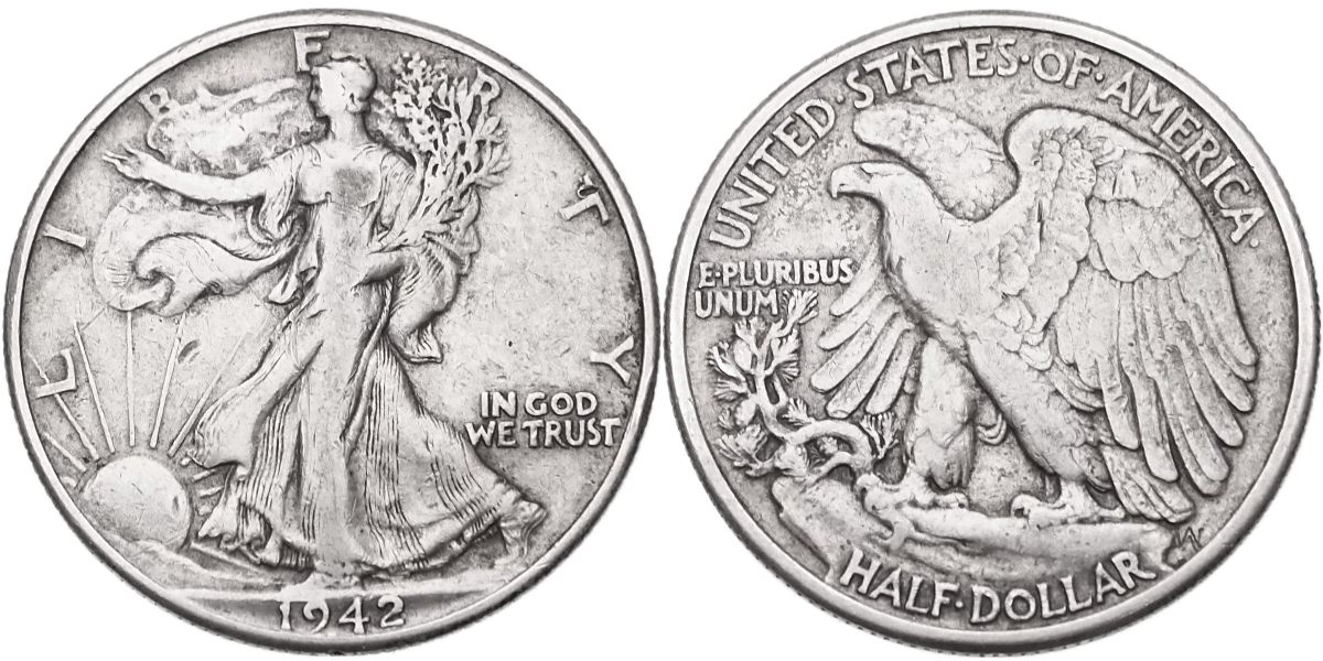 USA, 1/2 Dollar 1944