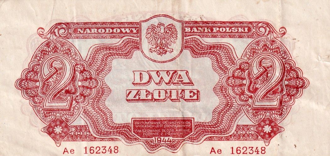 Polsko, 2 Zlote 1944