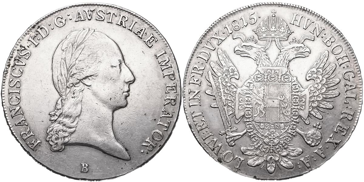 František II. 1792 - 1835, Tolar 1815 B