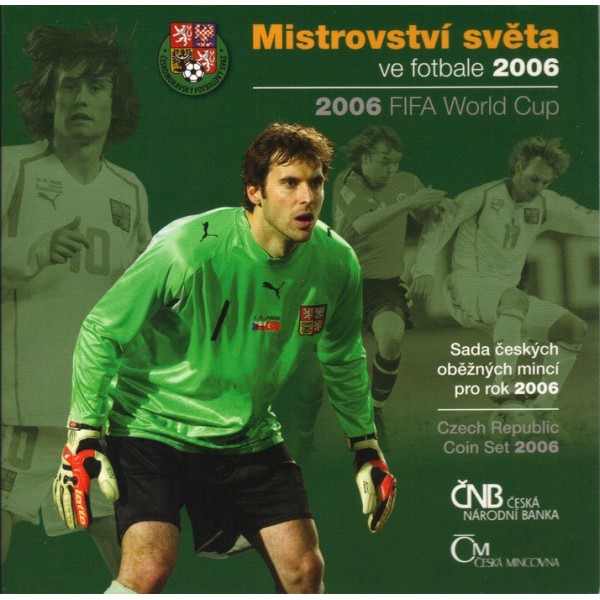 Česká republika, Sada oběžných mincí MS ve fotbale 2006