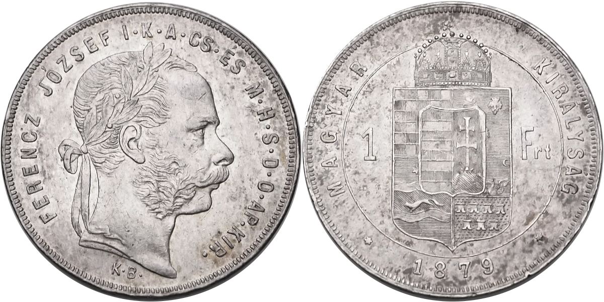 František Josef I. 1848 - 1918, Zlatník 1879 KB