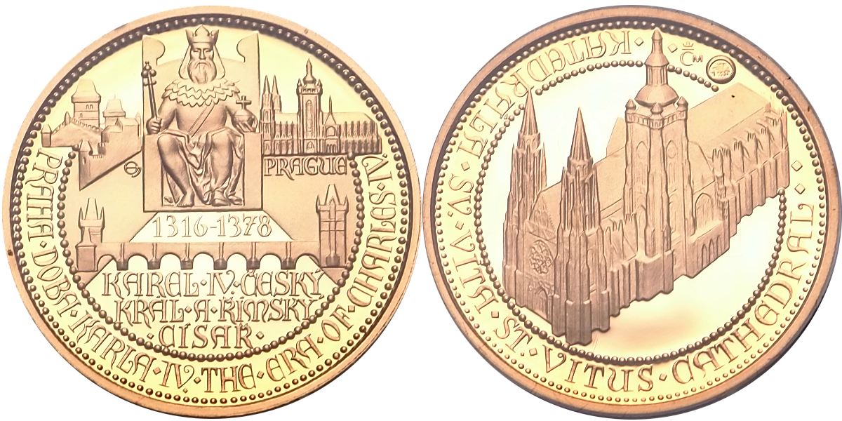 Česká republika - Karel IV. - Katedrála Sv. Víta