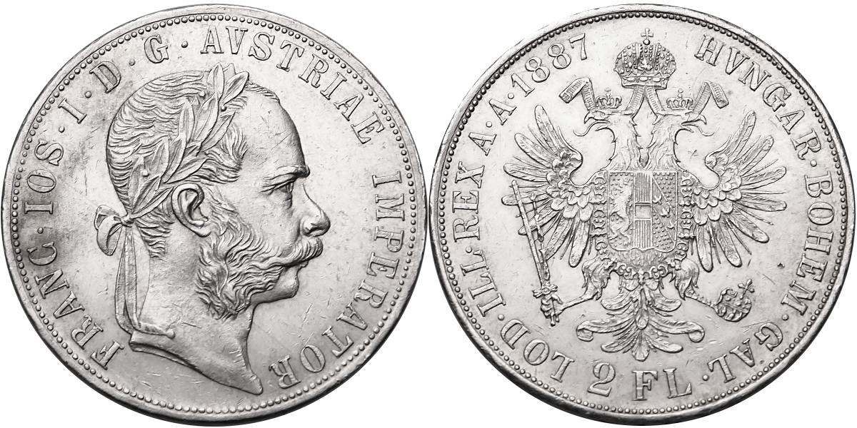 František Josef I. 1848 - 1918, 2 Zlatník 1887