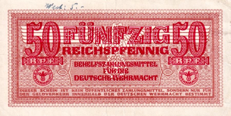 Německo, 50 Reichspfennig (1942)