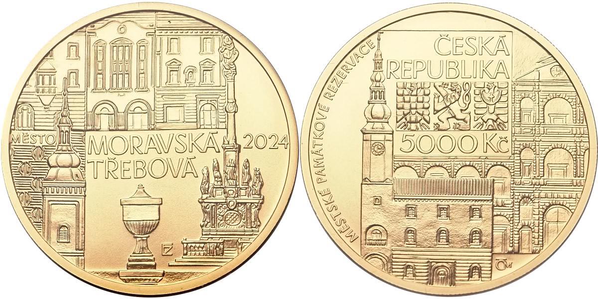 Česká republika, 5000 Kč, Moravská Třebová, 2024 Standard