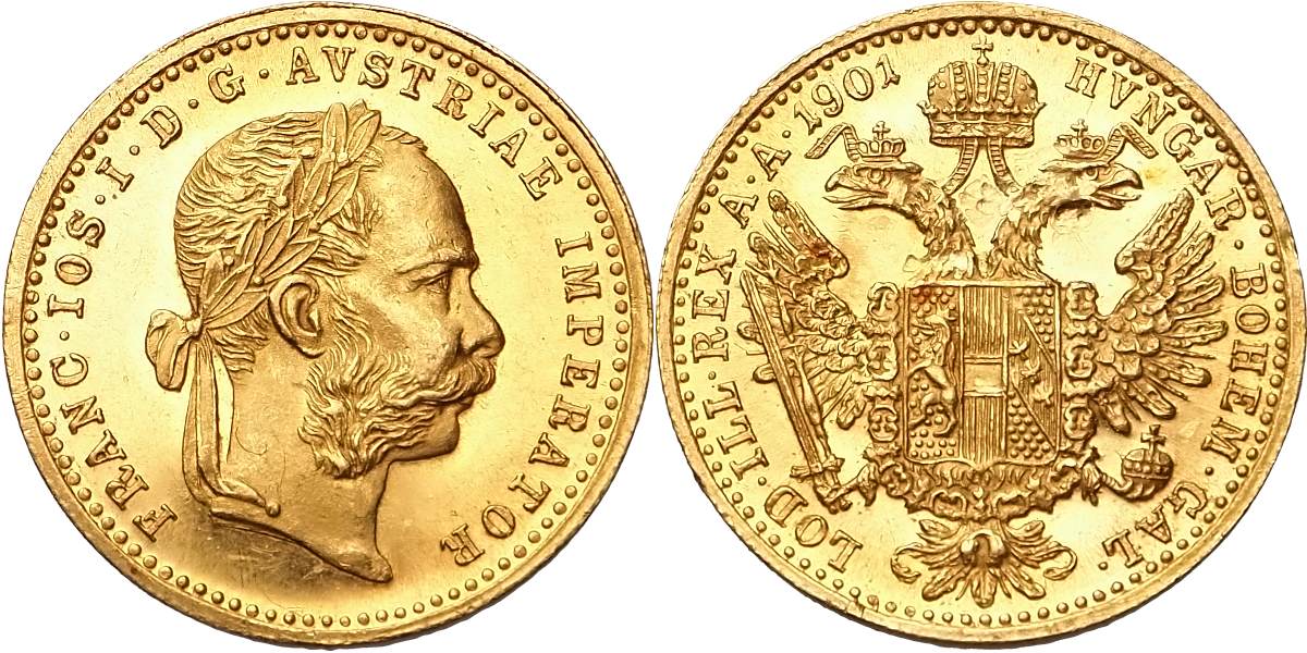 František Josef I. 1848 - 1918, Dukát 1901
