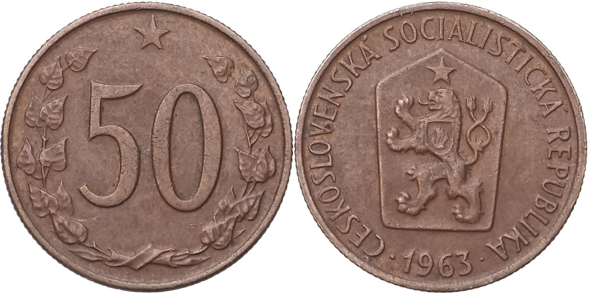 Československo, 50 Haléř 1963