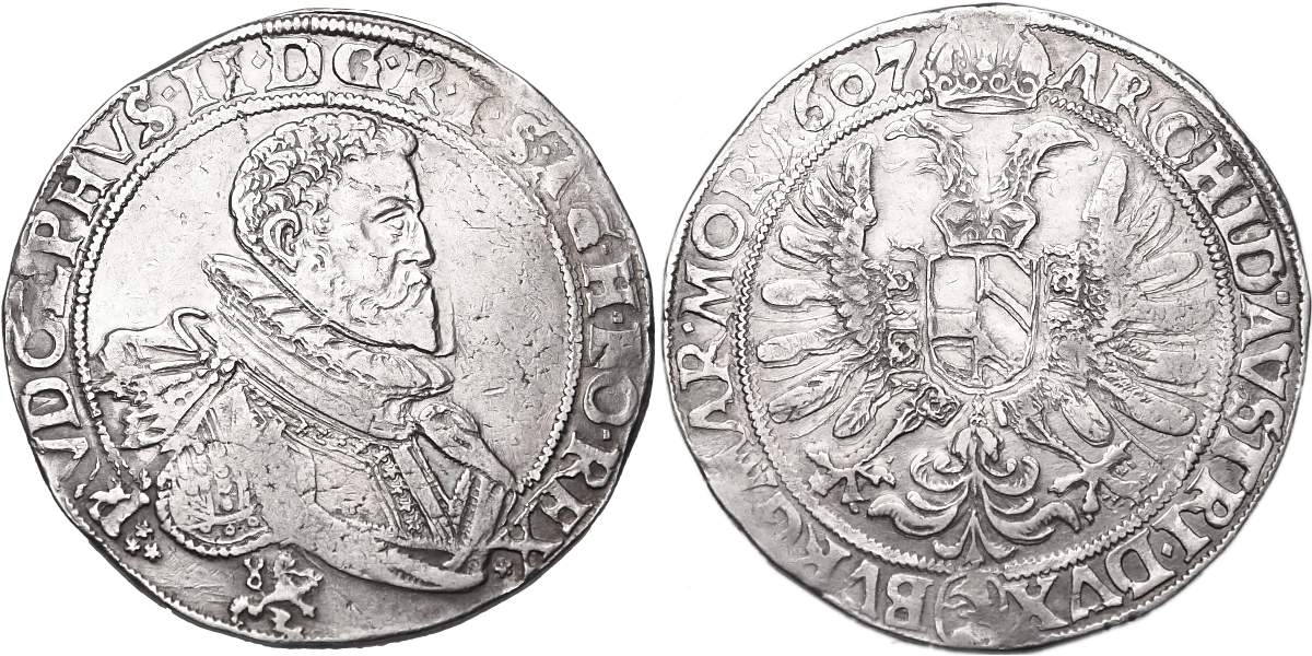 Rudolf II. 1576 - 1612, Tolar 1607