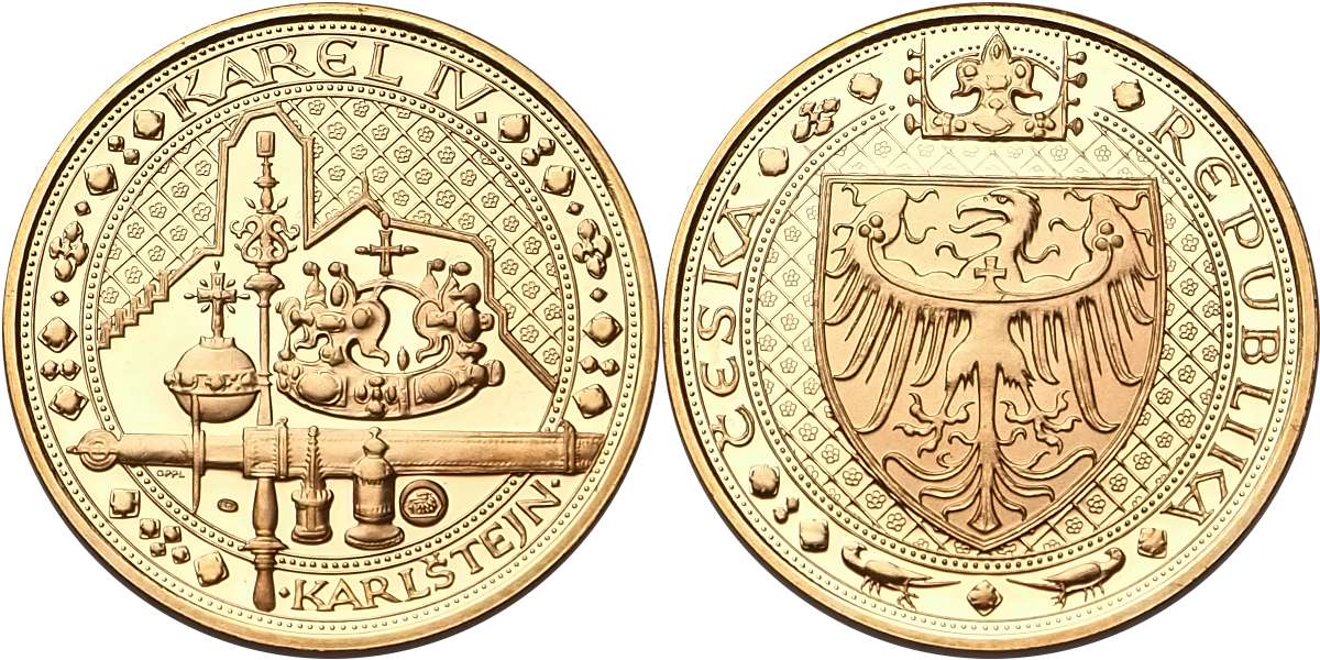 Česká republika - Dukát 2015, Karlštejn