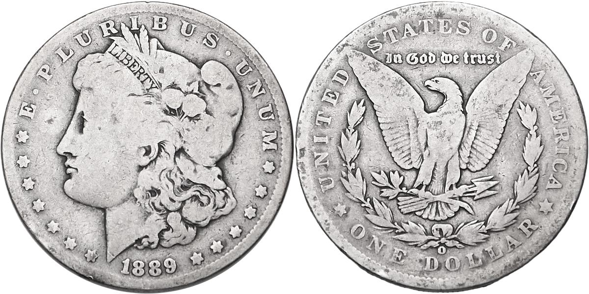 USA, 1 Dollar 1889 O Morgan