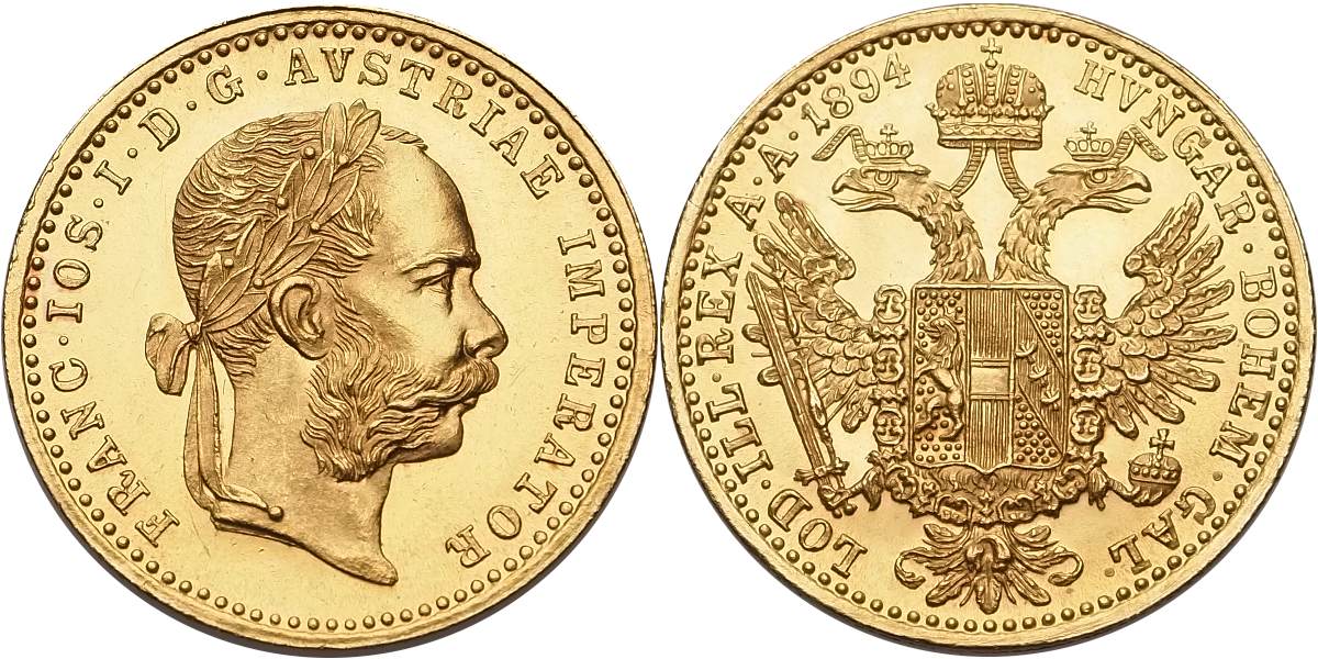 František Josef I. 1848 - 1918, Dukát 1894