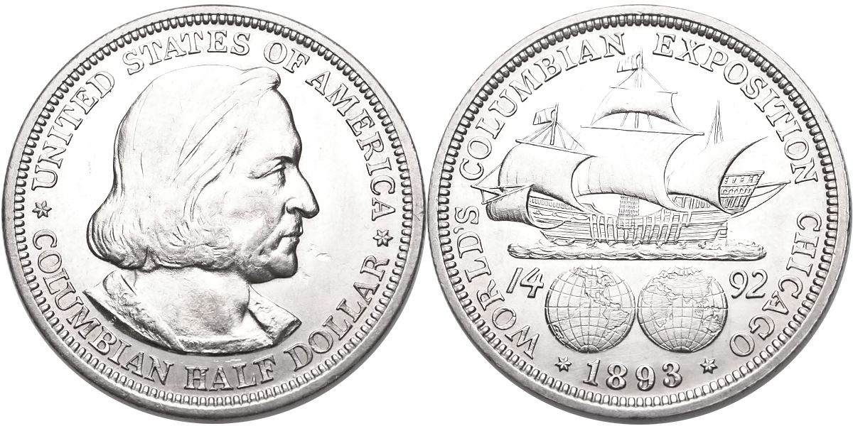 USA, 1/2 Dollar 1893