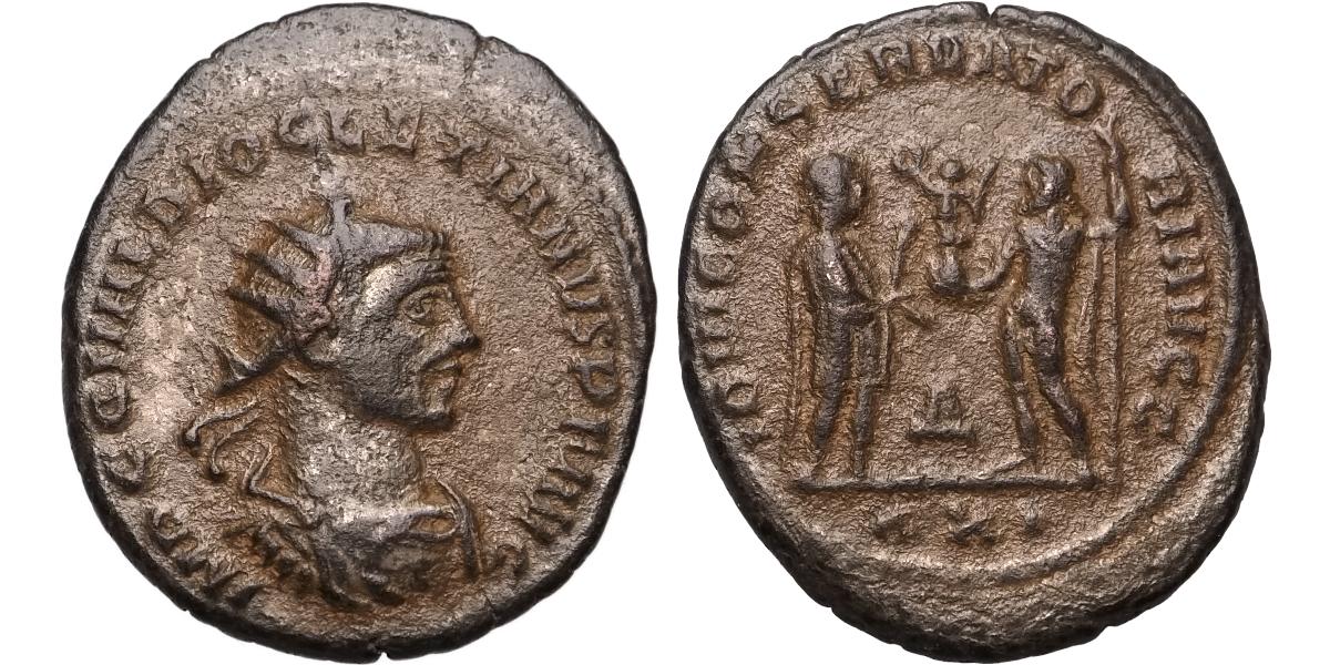 Řím císařství, Diokletianus 284 - 305, AE Antoninian