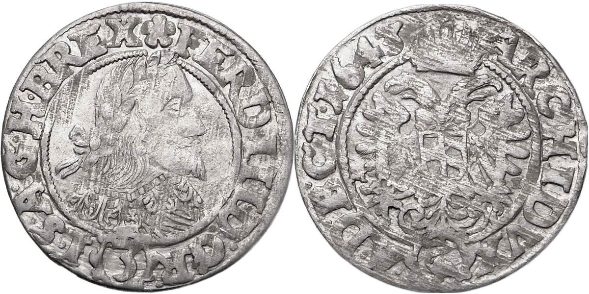 Ferdinand III. 1637-1659, 3 Krejcar 1643