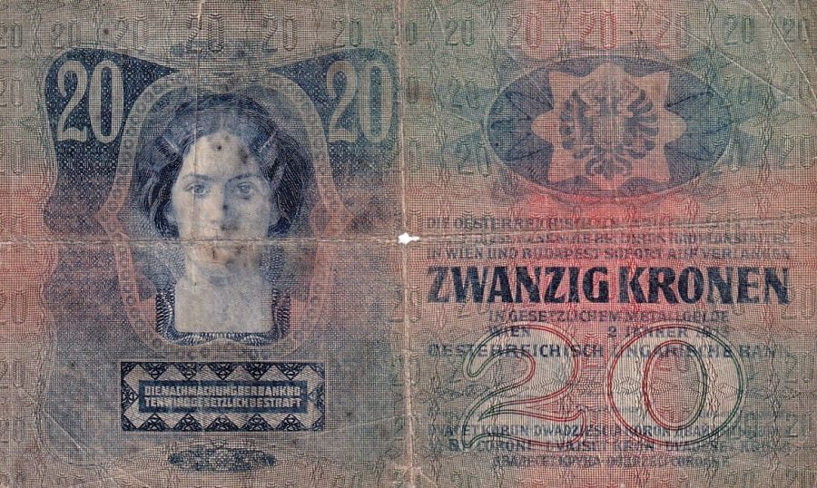 Rakousko - Uhersko, 1867 - 1918, 20 Koruna 1913