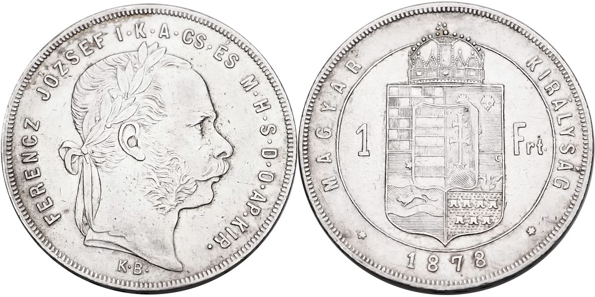 František Josef I. 1848 - 1918, Zlatník 1878 KB