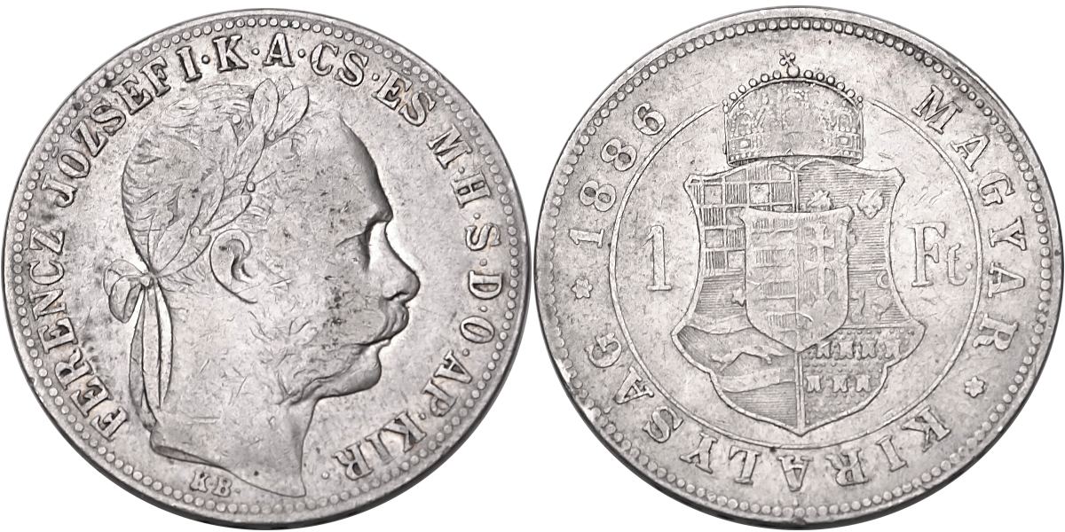 František Josef I. 1848 - 1918, Zlatník 1886 KB