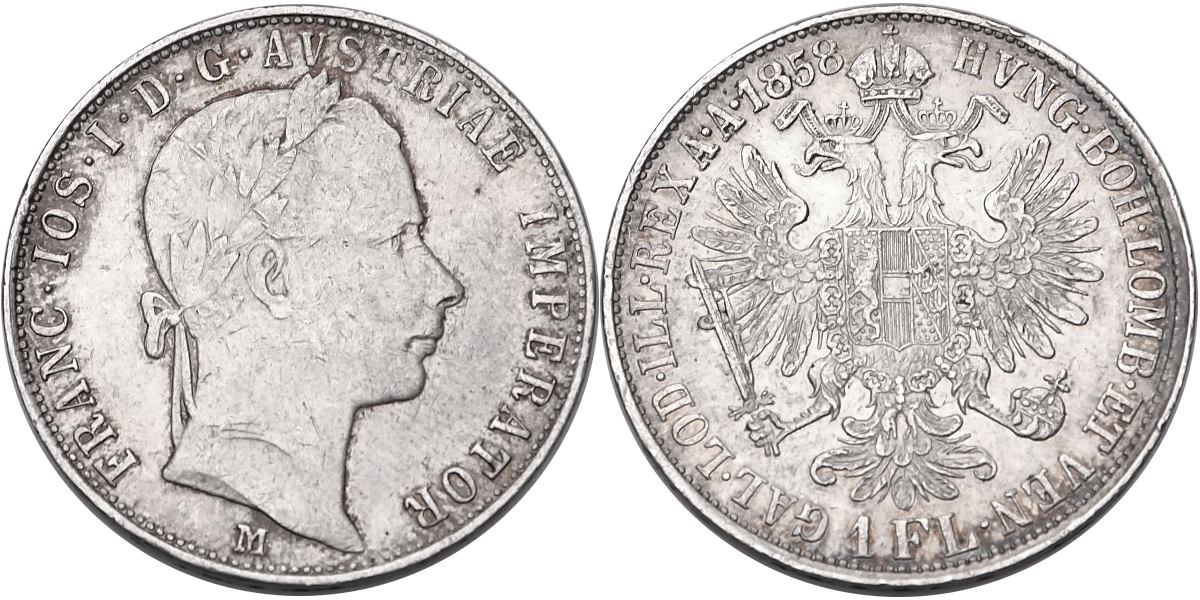 František Josef I. 1848 - 1918, Zlatník 1858 M