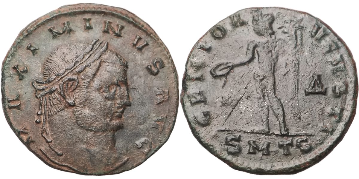 Řím císařství, Maximinus II , 305 - 313, AE Follis 24mm