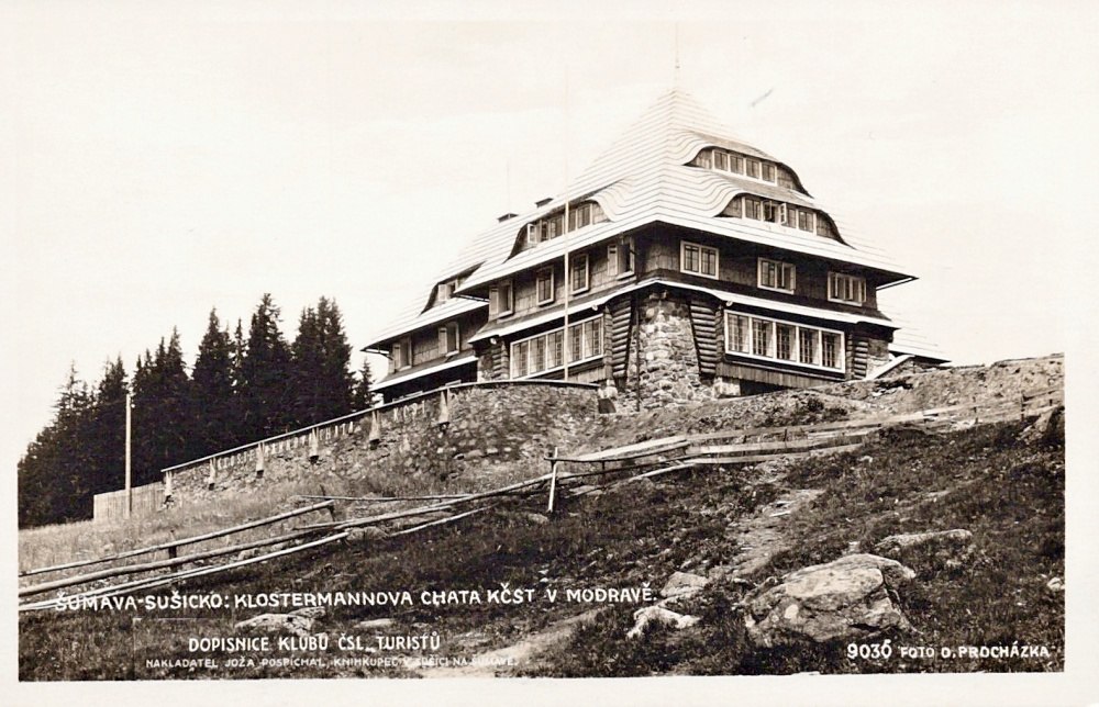 Okres Klatovy, Modrava - Klostermannova chata