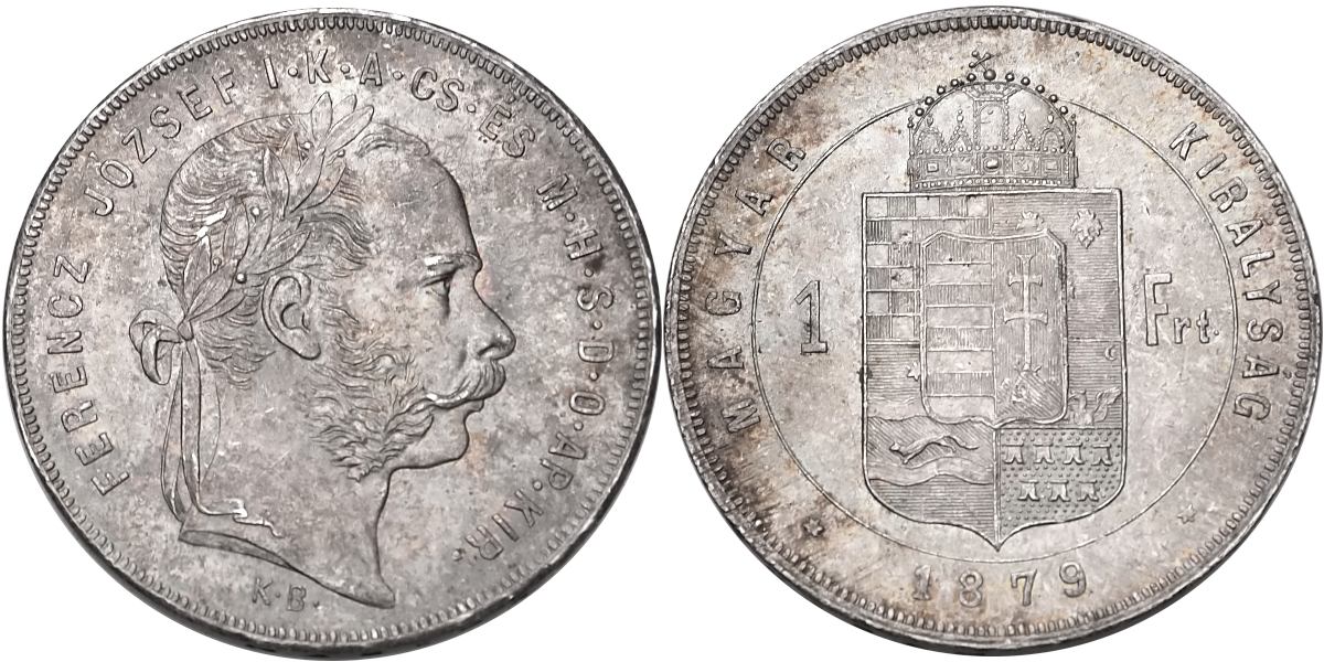 František Josef I. 1848 - 1918, Zlatník 1879 KB
