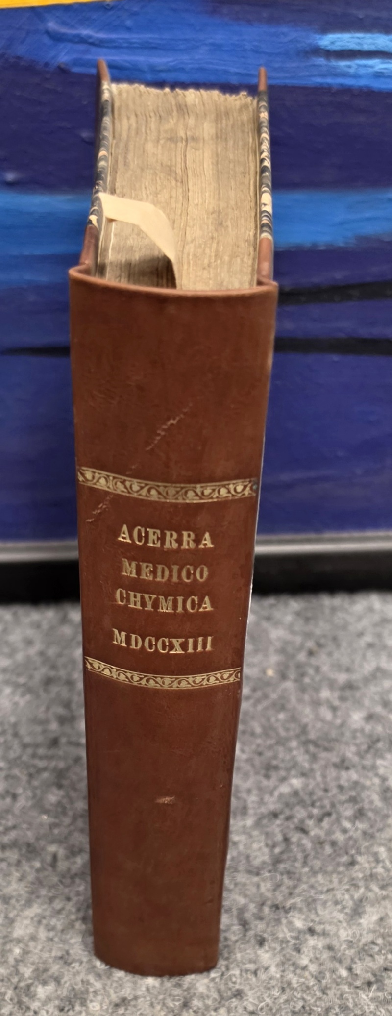 Acerra Medico Chymica MDCCXIII, Sumptibus Augusti Martin