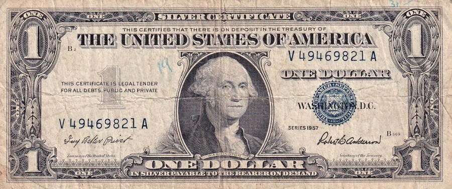 USA, 1 Dollar 1957