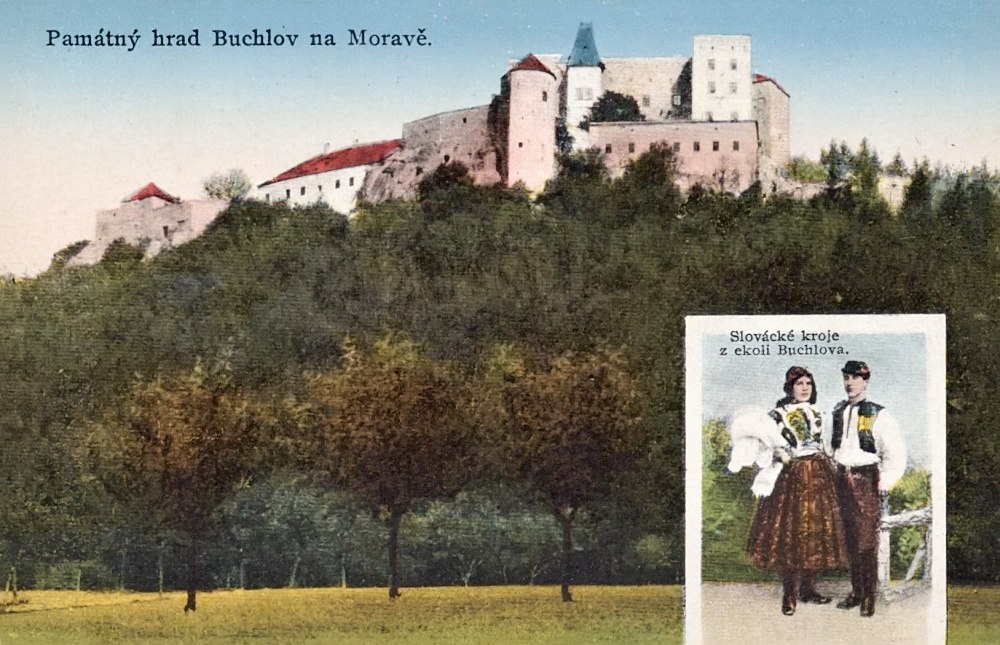 Okres Uherské Hradiště, hrad Buchlov na Moravě