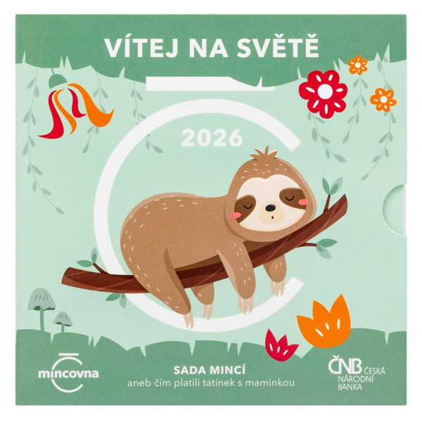 Česká republika, Sada oběžných mincí 2026 Vítej na světě (narození dítěte)
