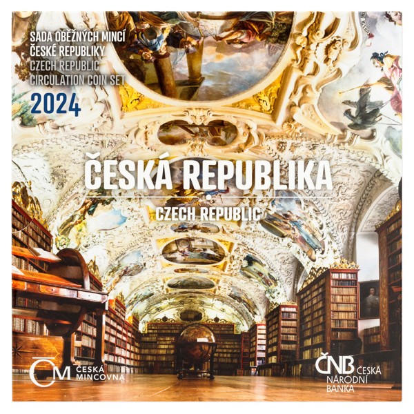 Česká republika, Sada oběžných mincí 2024 Česka republika