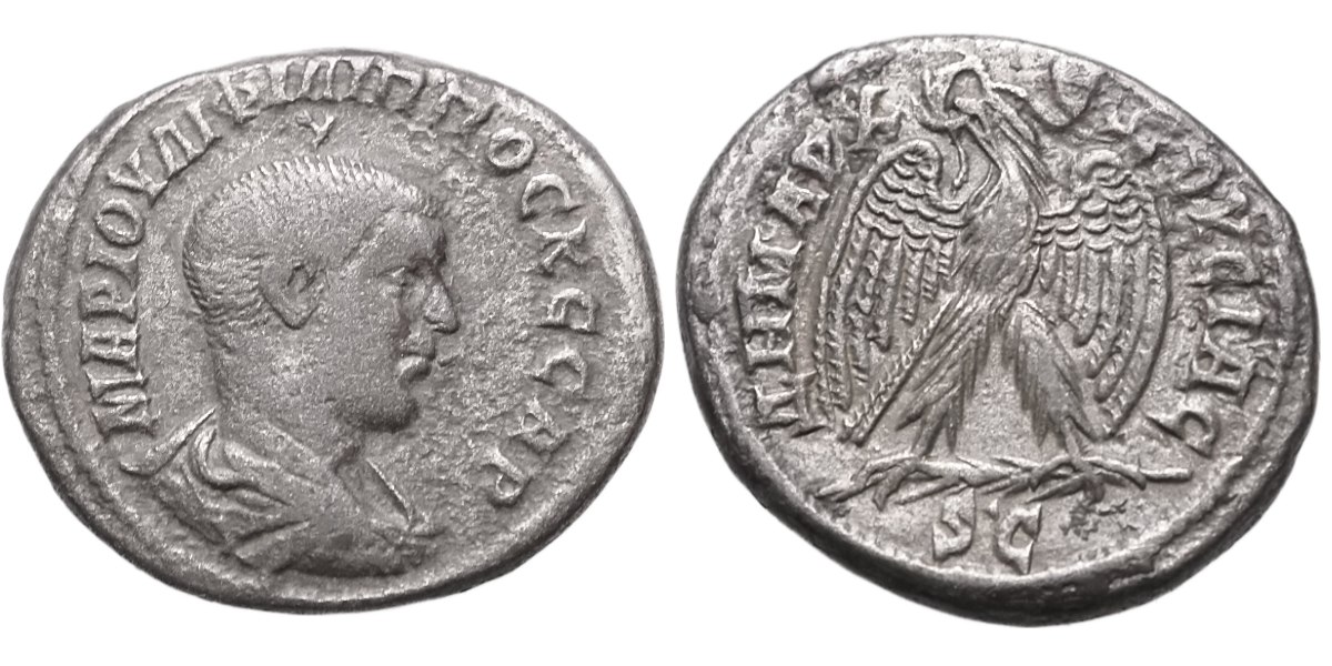 Řím císařství, Philippus I., 244 - 249, Billion Tetradrachma