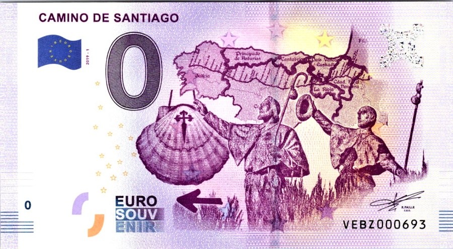 Španělsko, 0 EUR 2019