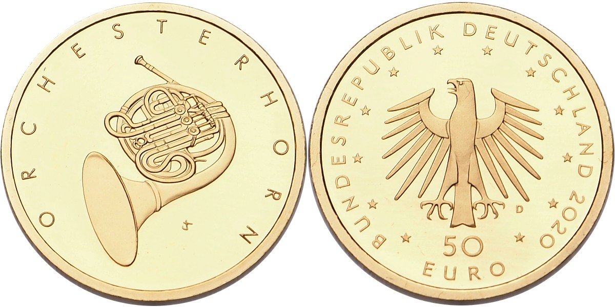 Německo, 50 Euro 2020