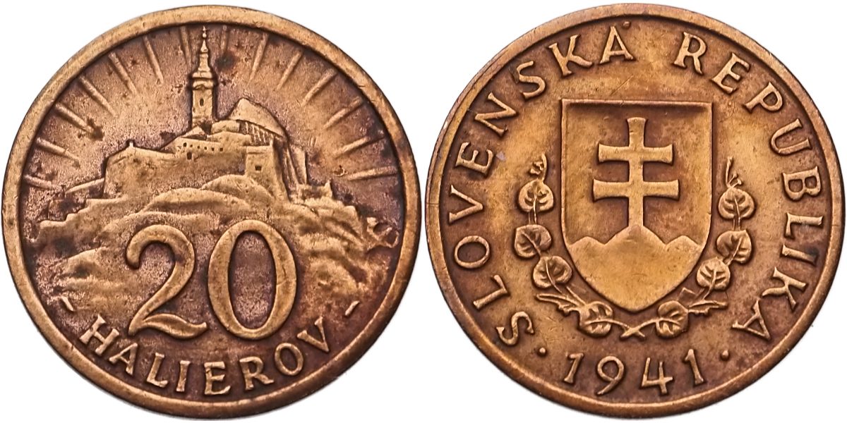 Slovenská republika 1939 - 1945, 20 Halierov 1941