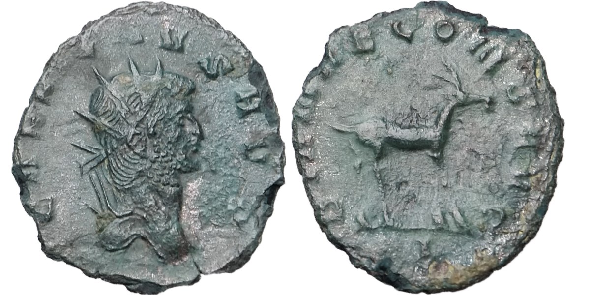 Řím císařství, Gallienus 253 - 268, AE Antoninian