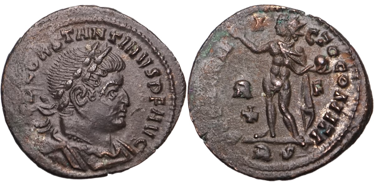 Řím císařství, Constantinus I. 307 - 337, AE střední Follis