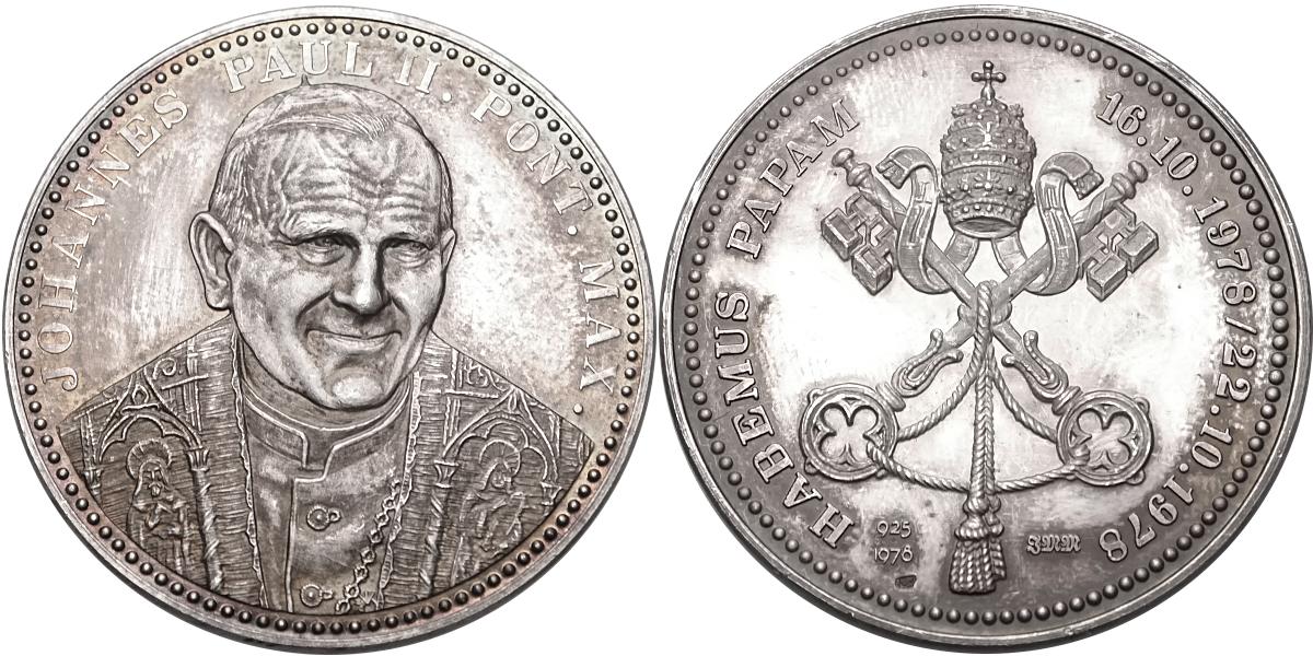Ar medaile Jan Pavel II. 1978
