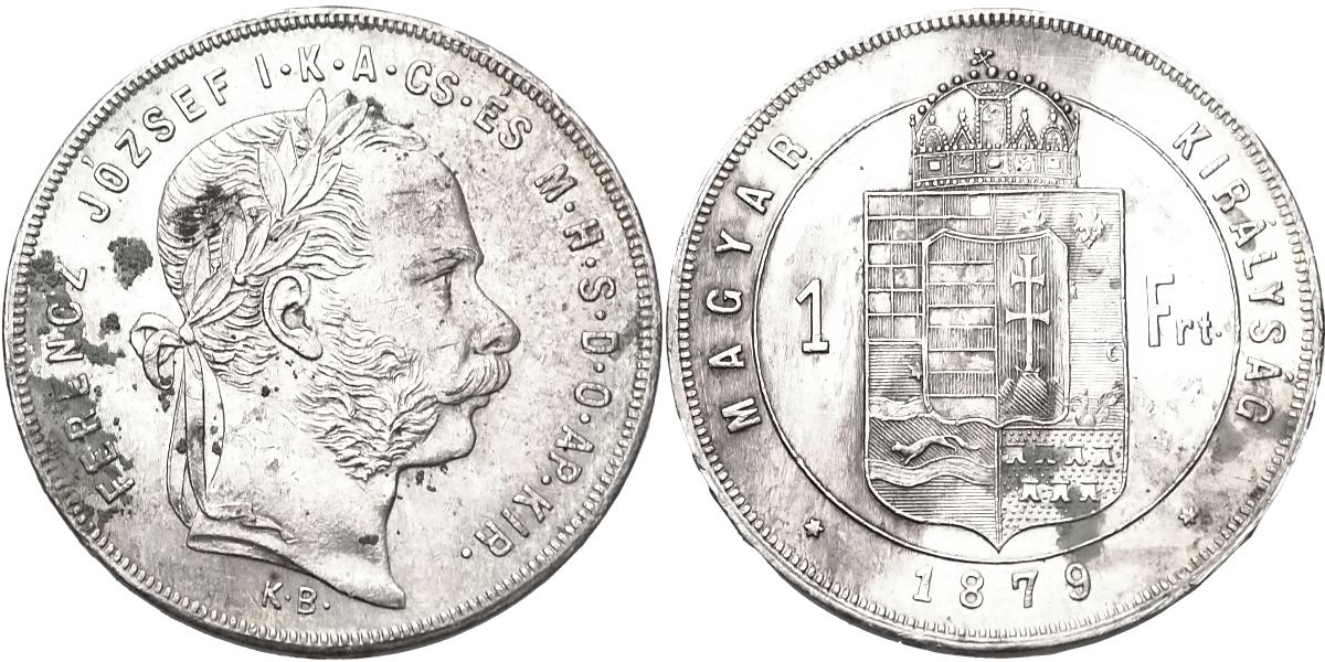 František Josef I. 1848 - 1918, Zlatník 1879 KB