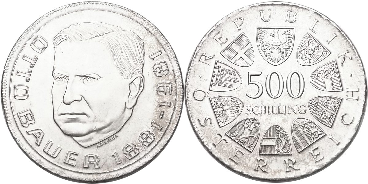 Rakousko, 500 Schlilling 1981