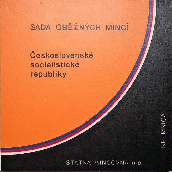 Československo 1953 - 1992, sada oběžných mincí 1987