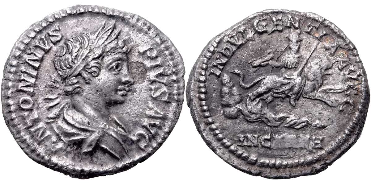 Řím císařství, Caracalla, 198 - 217, AR Denár