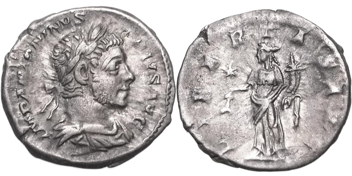 Řím císařství, Elagabalus 218 - 222, AR Denár