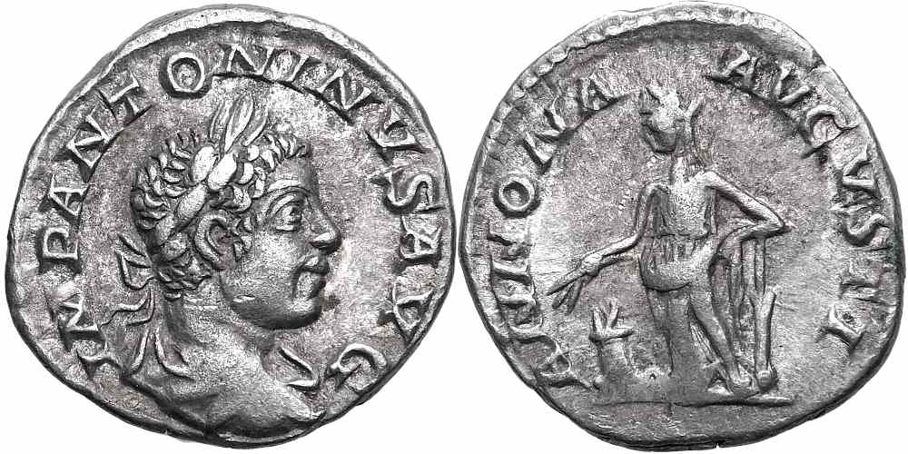 Řím císařství, Elagabalus 218 - 222, AR Denár