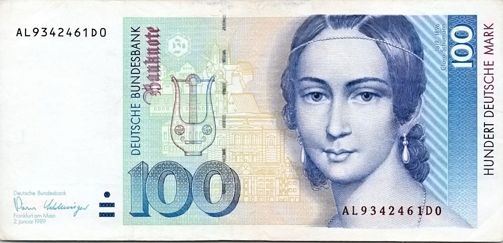Německo, 100 Marek 1989