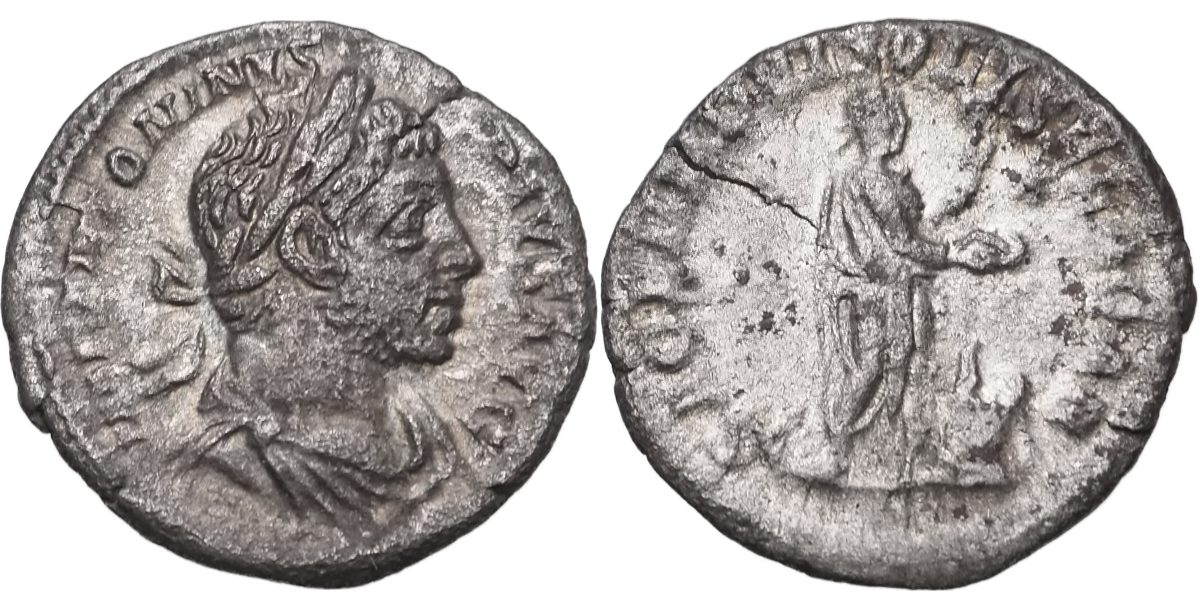 Řím císařství, Elagabalus 218 - 222, AR Denár