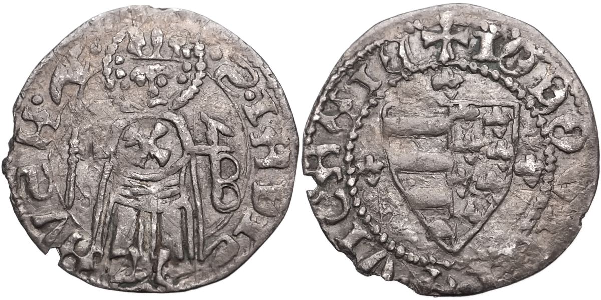 Uhry - Ludvík I. 1342 - 1382, Denár