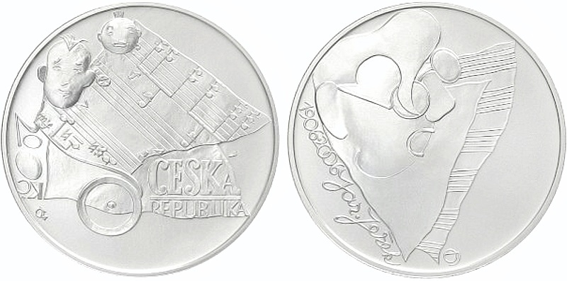 Česká republika, 200 Kč 2006, běžná kvalita, Jaroslav Ježek