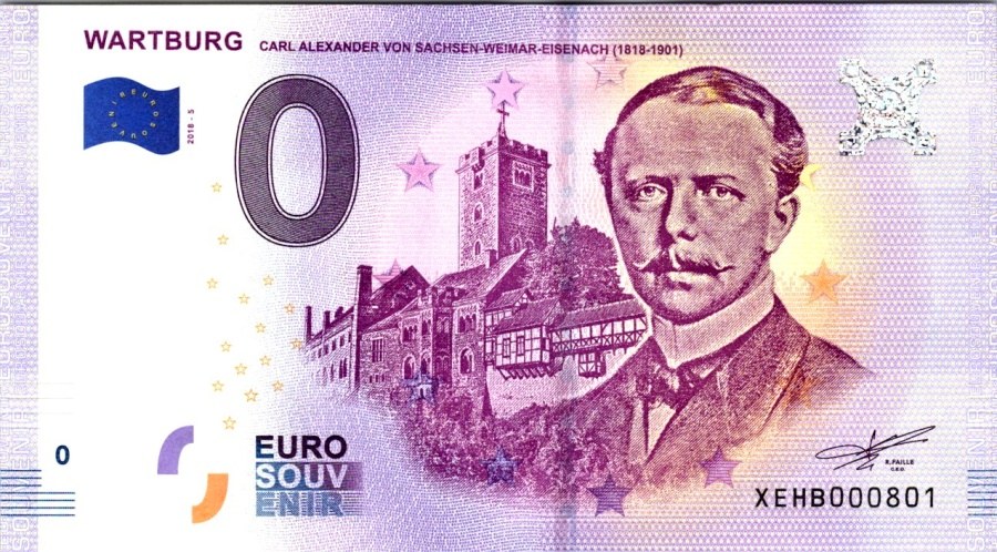 Německo, 0 EUR 2018 Wartburg