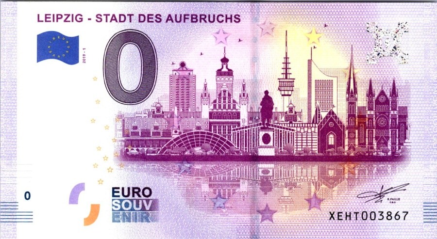 Německo, 0 EUR 2019, Leipzig