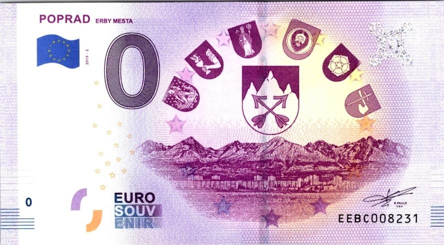 Slovensko, 0 EUR 2019